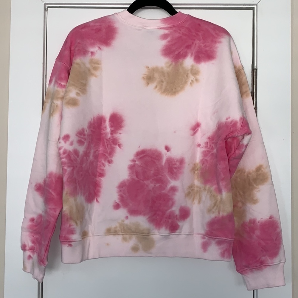 NWT Coney Island Picnic Your Wish is Granted Oversized Tie Dye Sweatshirt S - Picture 5 of 5